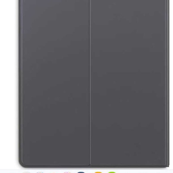 Samsung Electronics Tab A7 Bookcover - Grey (EF-BT500PJEGUJ) - Picture 6 of 9